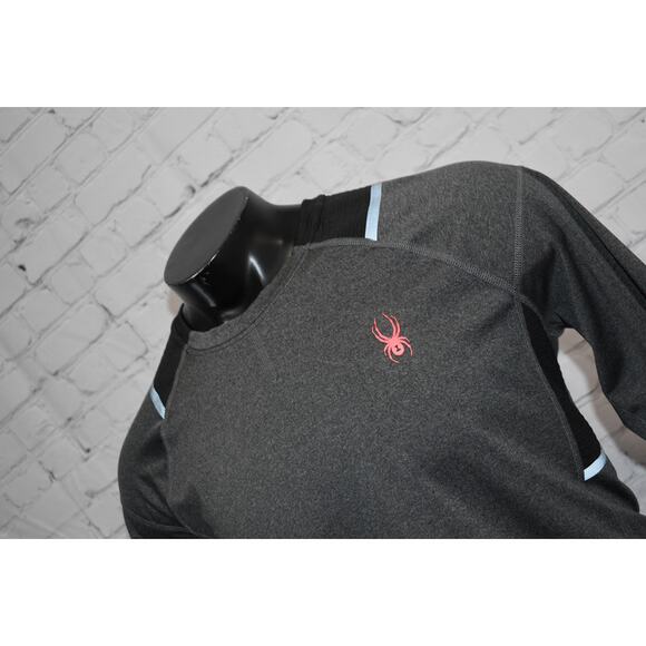 Spyder Gym Shirt Workout Shirt Mens Size Medium Performance Polyester ProwB - Picture 1 of 6